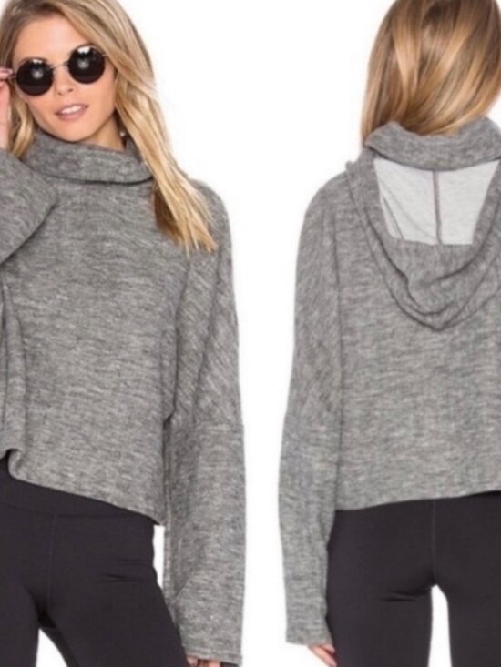 FP Movement by Free People Tops - FP Movement | Nova Wide Sleeve Cropped Hoodie | Size = XS
